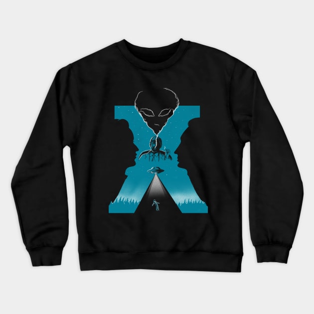 x files Crewneck Sweatshirt by coffeeman